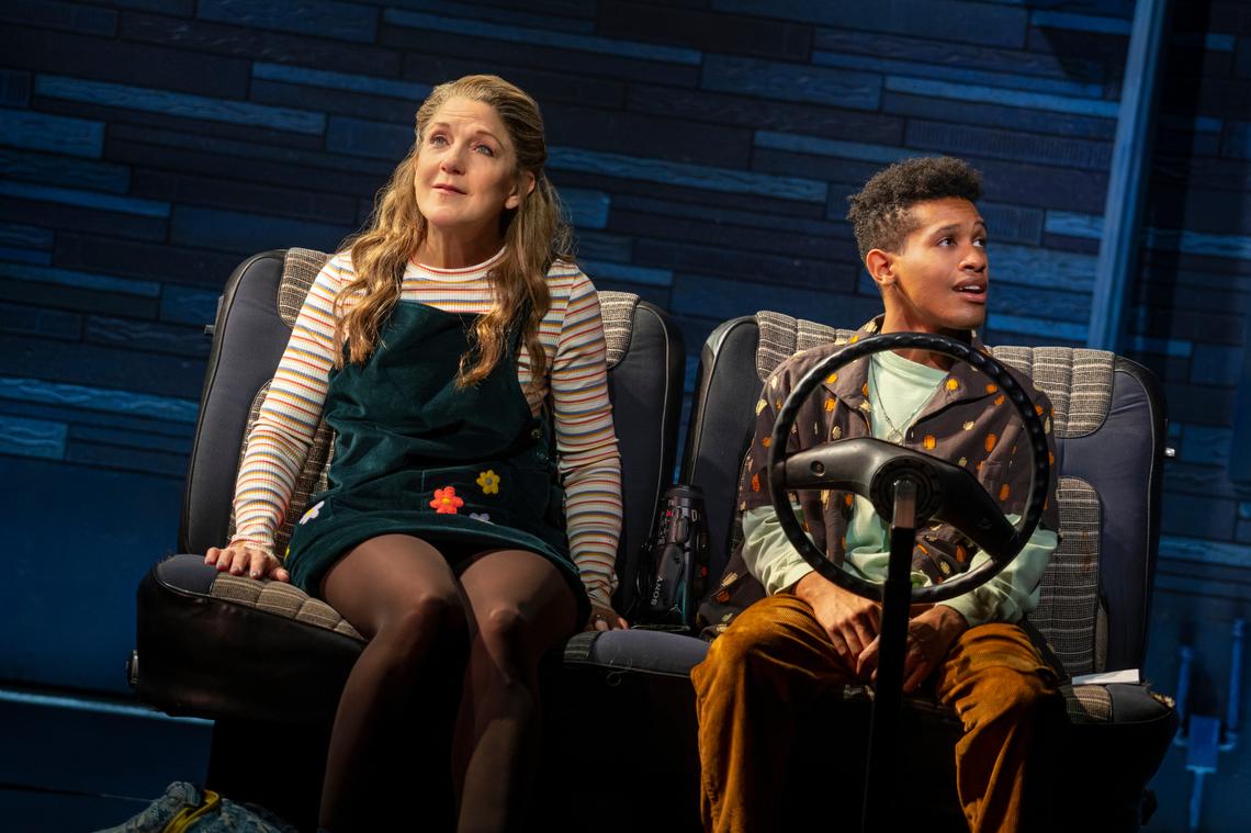 Justin Cooley is up for a Tony Award for the musical “Kimberly Akimbo.” He plays the teen friend of a girl (Victoria Clark) whose illness makes her age prematurely.