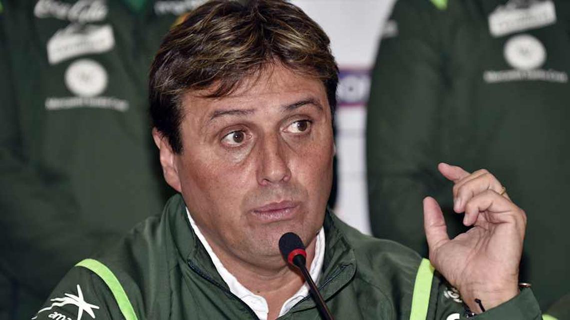  Former Bolivia boss Guillermo Hoyos could be in contention for the full-time Miami role. | AIZAR RALDES/AFP/Getty Images 