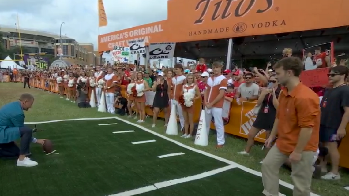 Texas Student Makes $1.2 Million Kick During Pat McAfee Contest 
