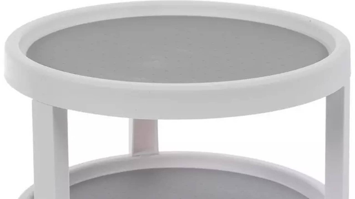 Hobby Lobby's $6 Two-Tier Pantry Staple Keeps Kitchen Essentials Neat and Easy to Access 