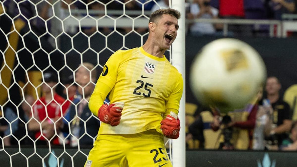  Matt Freese impressed with the USMNT at the 2025 Concacaf Gold Cup. | John Dorton/ISI Photos/USSF/Getty Images 