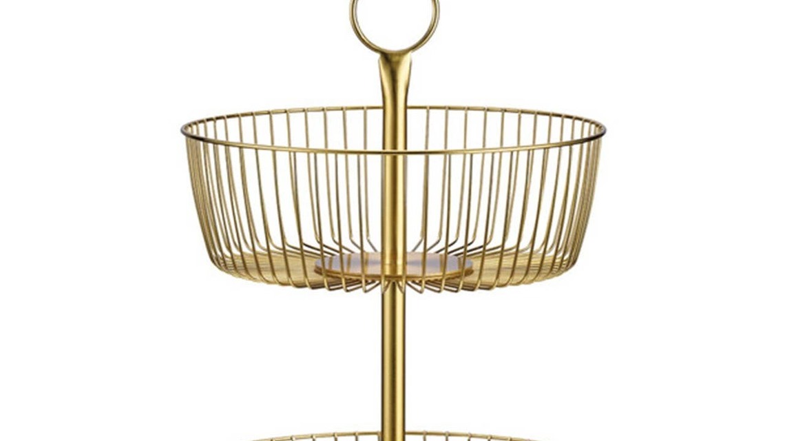 Aldi Just Brought Back a Retro-Chic 2-Tier Fruit Bowl That Doubles as an Elegant Centerpiece 