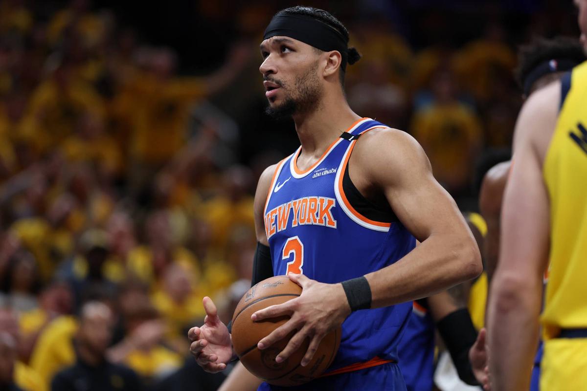  New York Knicks guard Josh Hart (3) © Trevor Ruszkowski-Imagn Images 
