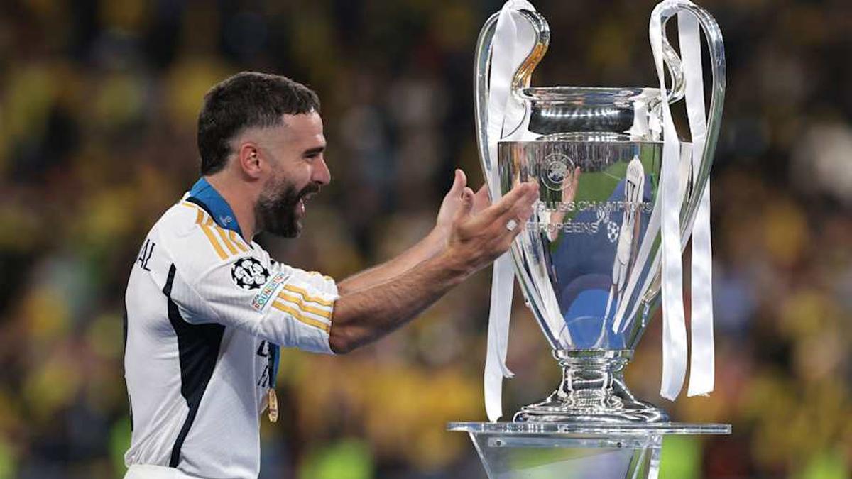  No player has ever won more European Cup finals than Dani Carvajal. | Jonathan Moscrop/Getty Images 