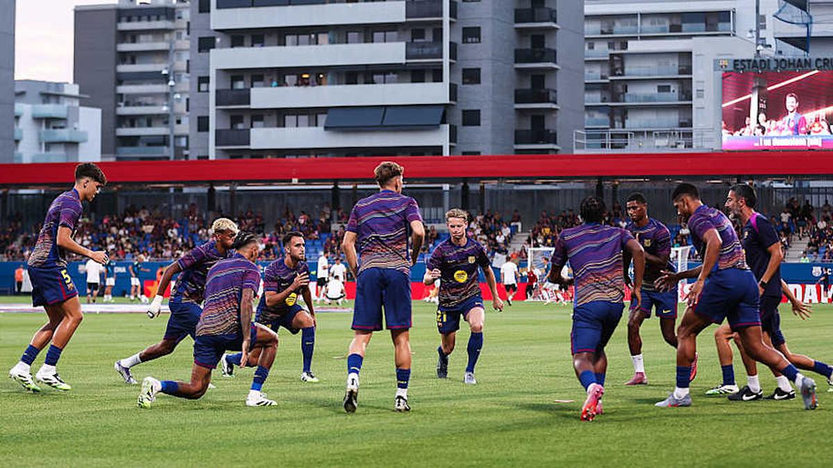  Barcelona played their first two home games of the season at the Estadi Johan Cruyff. | Eric Alonso/Getty Images 