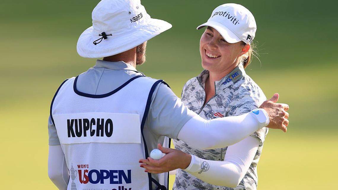 Kupcho snags first-round lead at U.S. Women’s Open