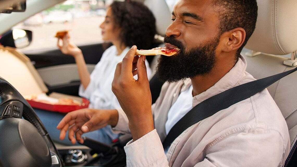 87% of people in the US eat in their cars. Here are the 10 states where mealtimes happen behind the wheel the most 