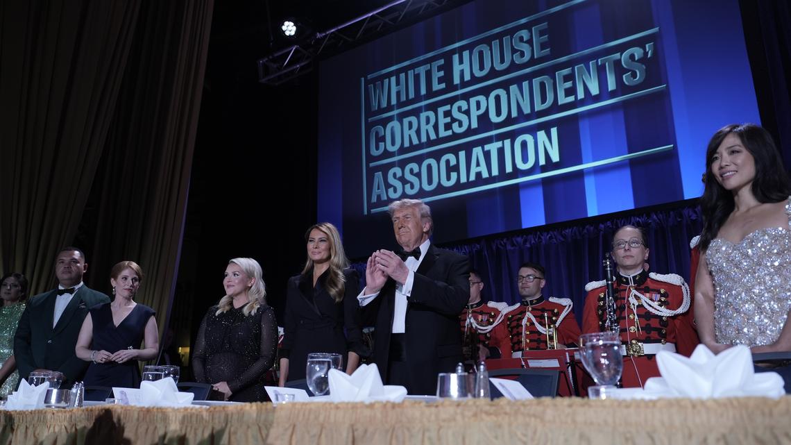 Suspect Detained After Shots Reported at Dinner Attended by Trump