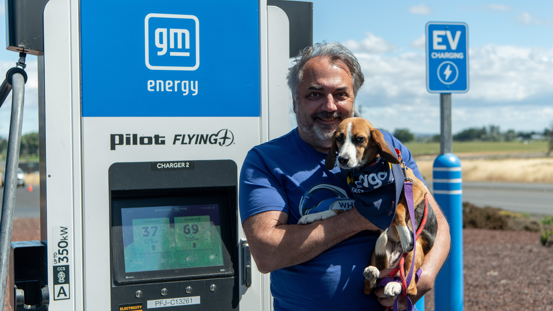 In the ultimate EV test drive, volunteers go 2,000 miles with beagles 