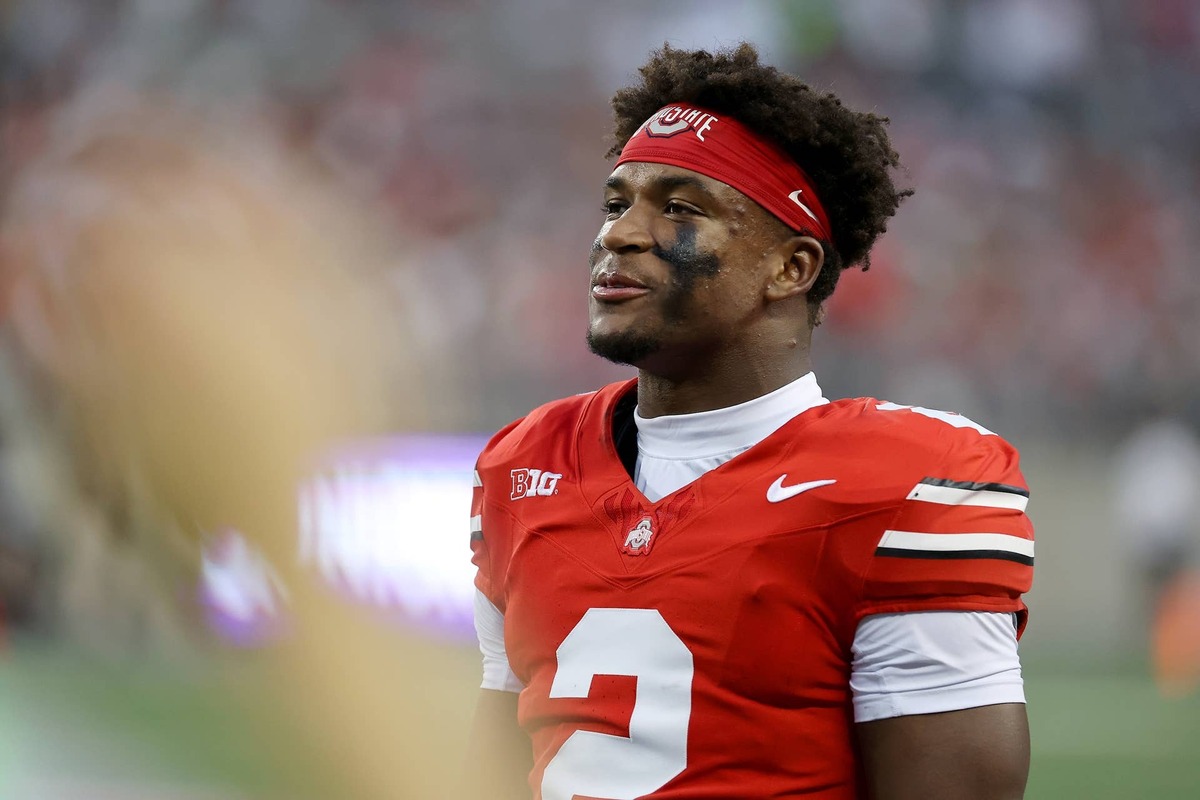  Former Ohio State Buckeyes safety Caleb Downs. Joseph Maiorana-Imagn Images