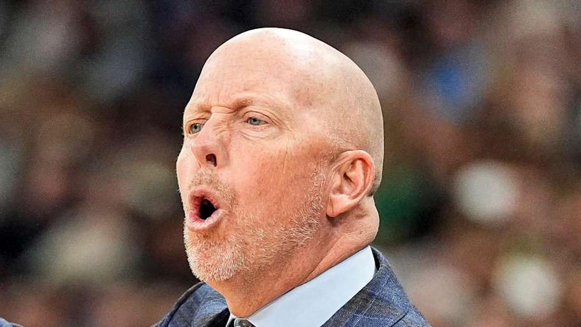  UCLA head coach Mick Cronin reacts to a play against Michigan State during the first half of Big Ten tournament quarterfinal at United Center in Chicago on Friday, March 13, 2026. | Junfu Han / USA TODAY NETWORK via Imagn Images 