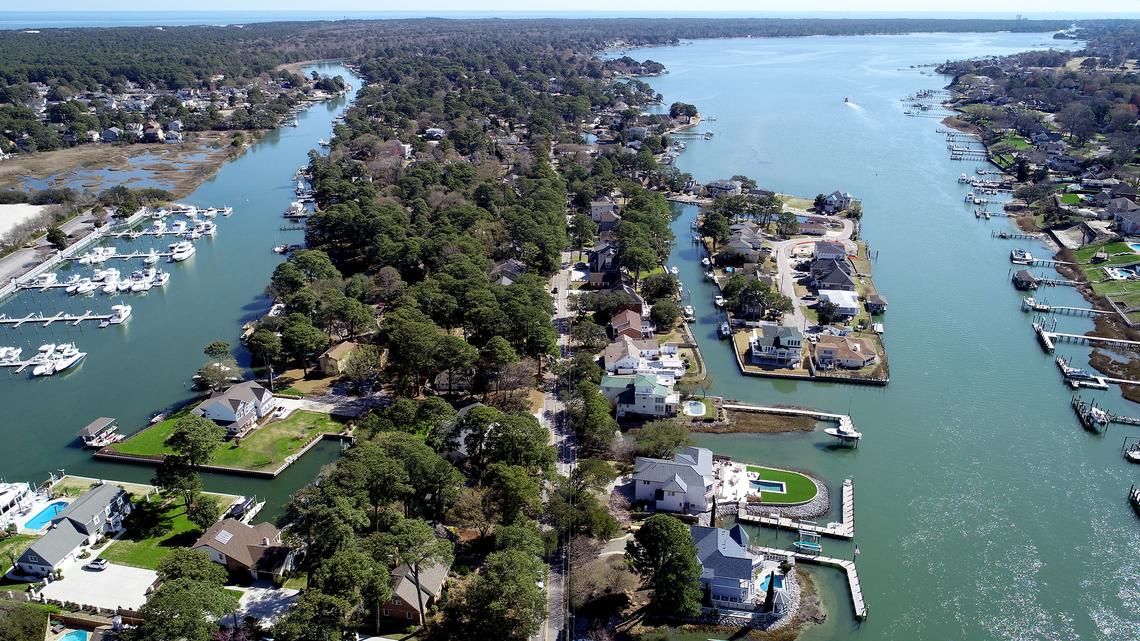 Virginia Beach's Bay Island weathers sewage spill, sinkhole issues 