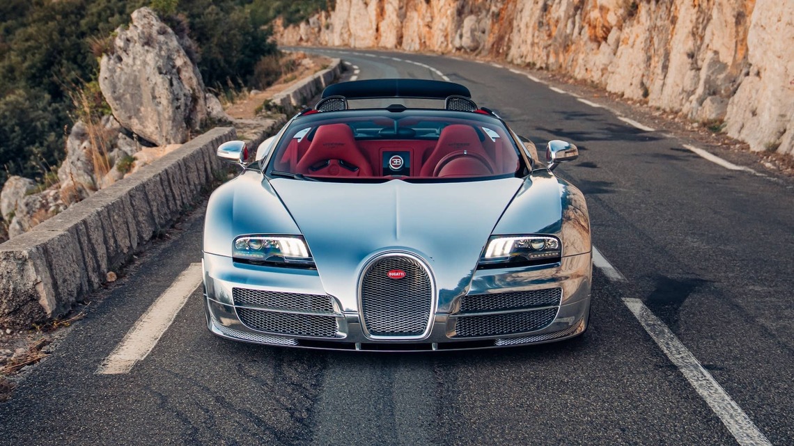 Bugatti Restores a One-Off Veyron With a Mirror-Like Metal Body