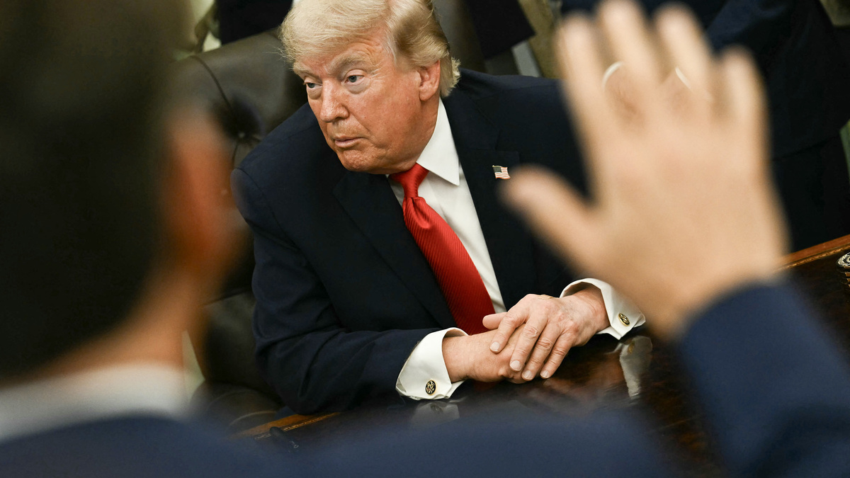 President Donald Trump said on Sunday that he is opposed to having Congress renew now-expired spy powers for U.S. intelligence agencies unless lawmakers also pass a controversial voter identification bill.