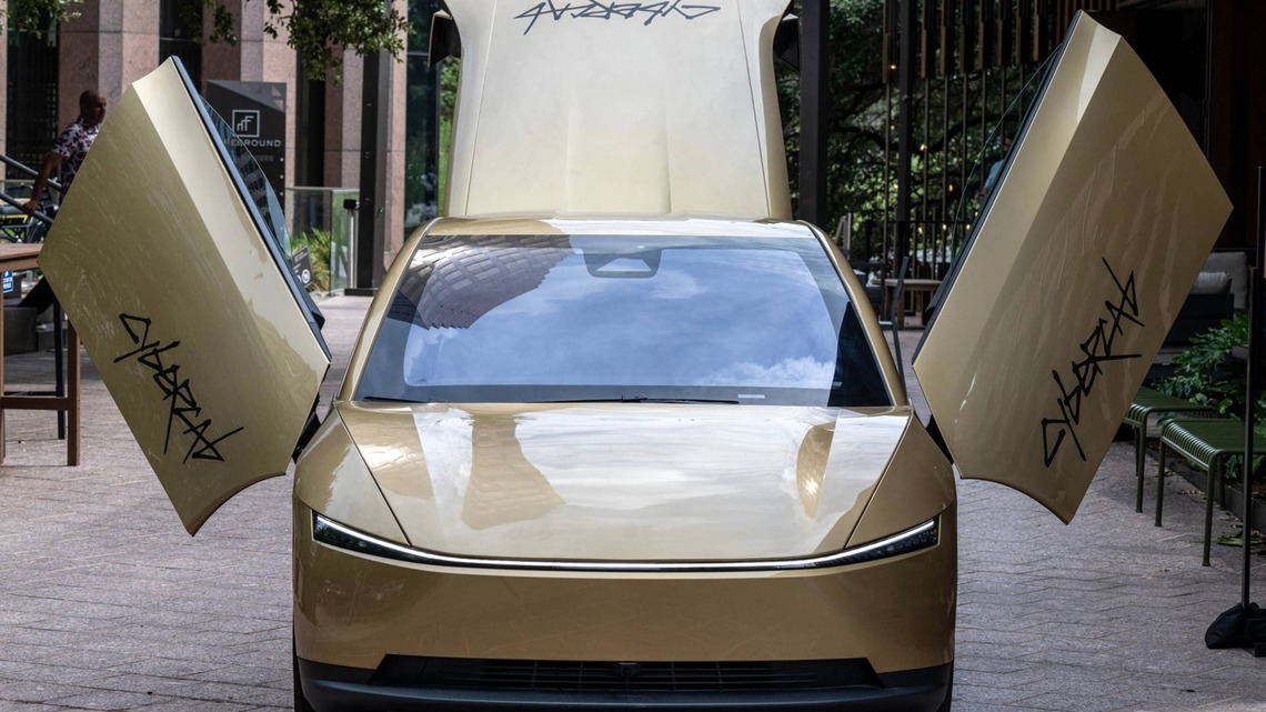Musk just turned the Cybercab into a gaming console