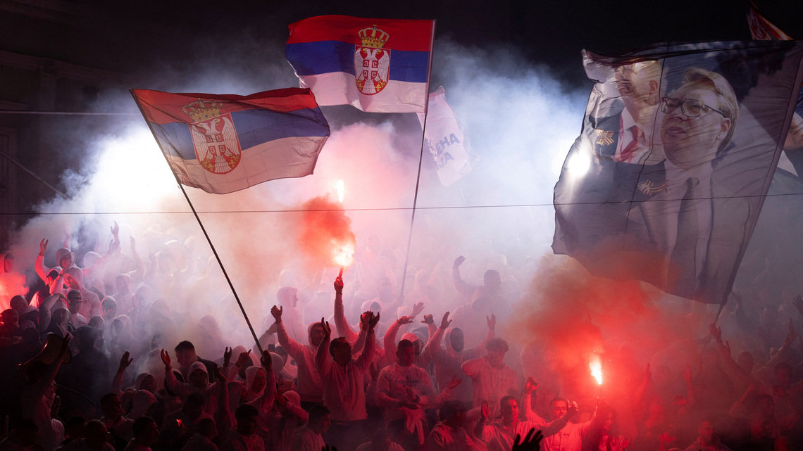Beatings, cyberattacks and threats darken Vucic's Serbia ahead of elections 