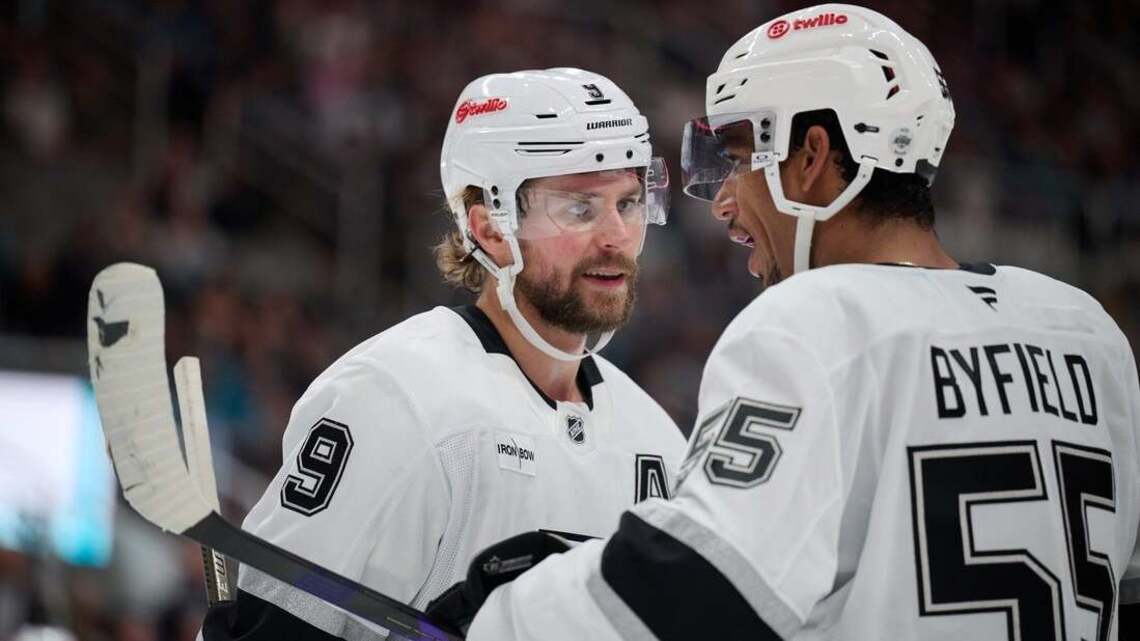 Winless Kings hope absent offense will return against streaking Bruins 