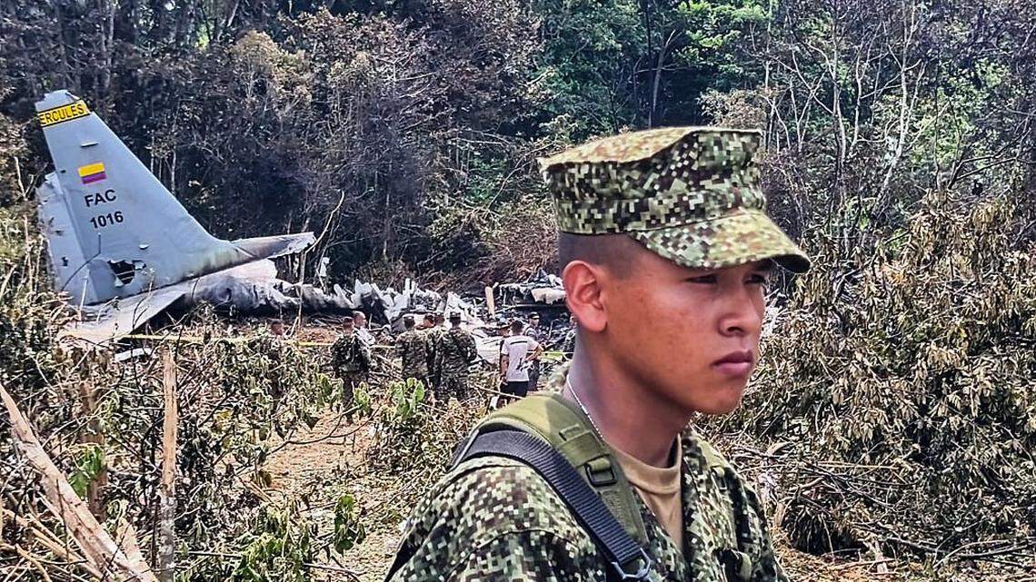 Colombian military plane crash kills 66 and injures dozens