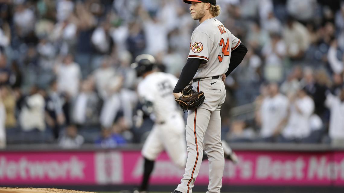 Orioles listless again in 12-1 loss to suffer sweep vs. Yankees 