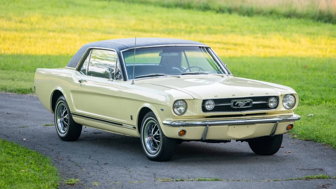 1966 Ford Mustang Coupe GT for Sale With 75,000 Miles