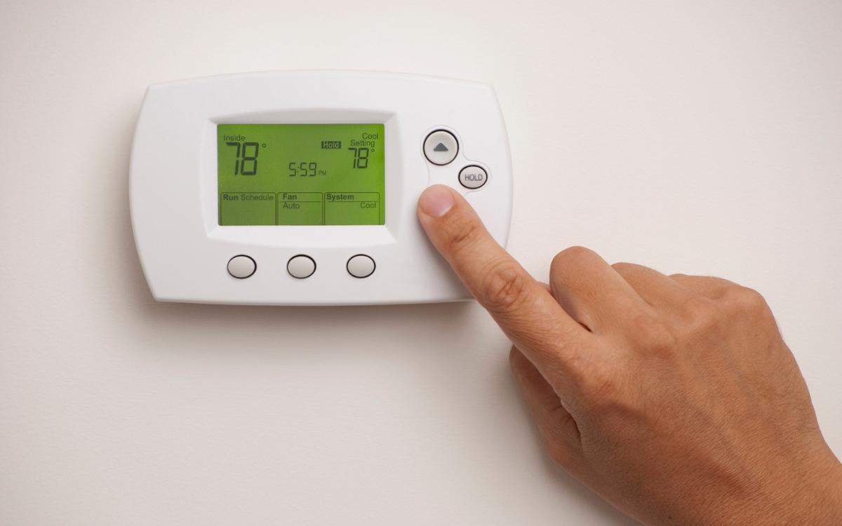 Setting your thermostat to 78 degrees