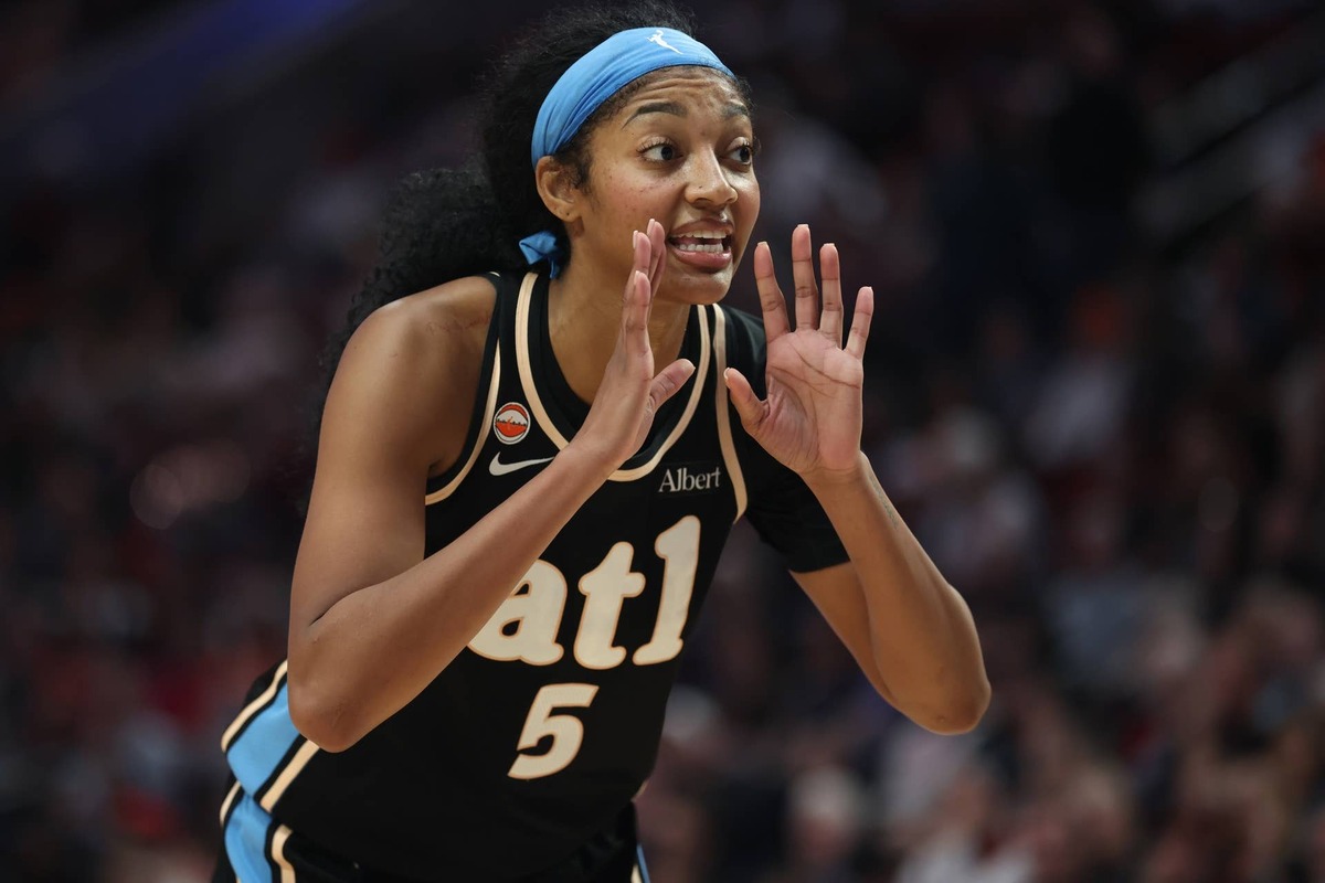  Atlanta Dream forward Angel Reese. Jaime Valdez-Imagn Images