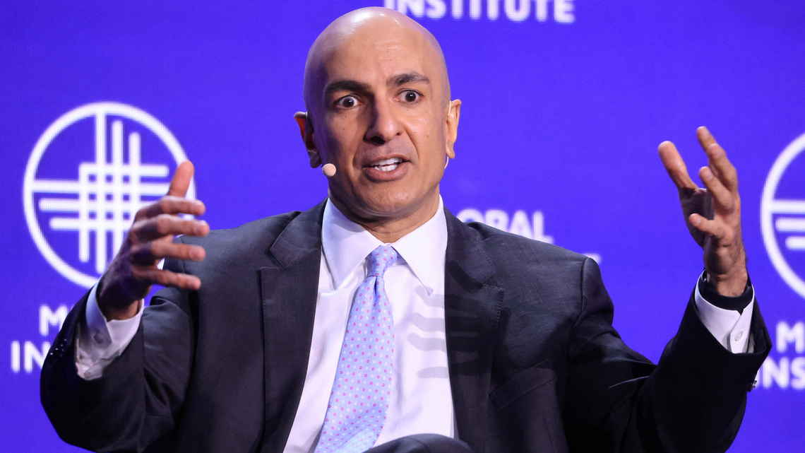 Fed's Kashkari says inflation is still too high across US economy, in Fox News interview 
