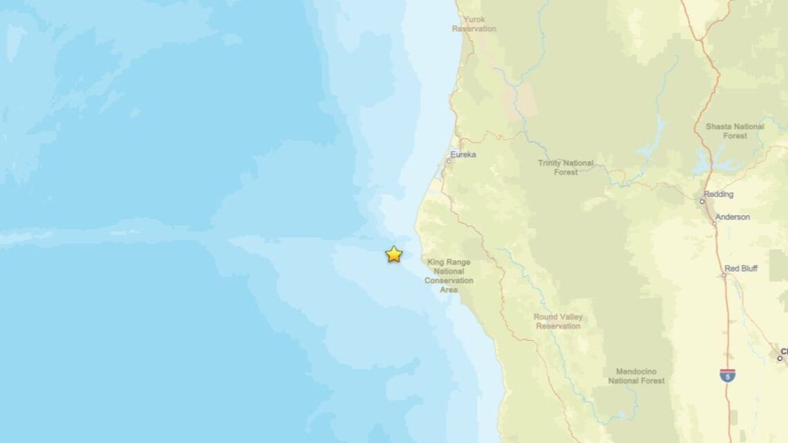 Oct. 12: Earthquake of 2.1 magnitude detected near Petrolia, CA 