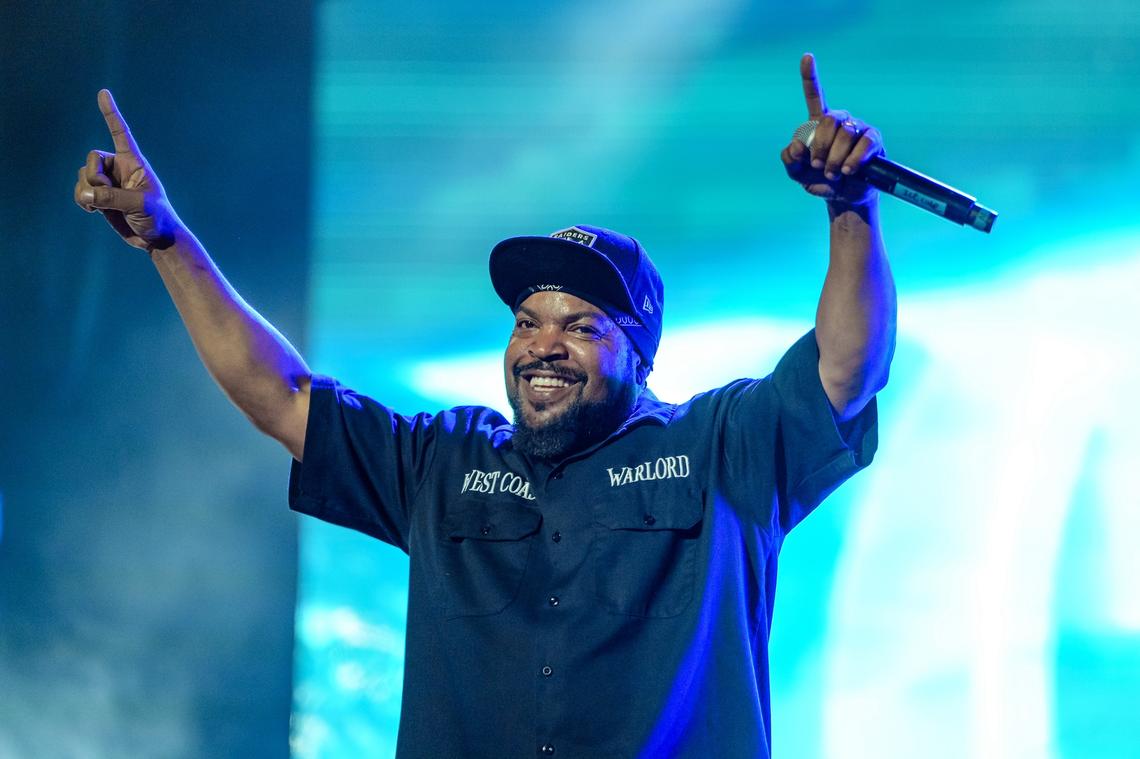 Ice Cube performs on day two of the 2023 ESSENCE Festival Of Culture at the Caesars Superdome on June 30, 2023, in New Orleans. He’s headed to South Mississippi this spring.