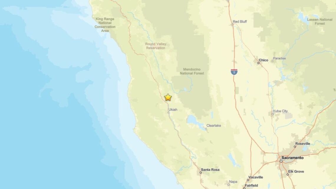 Earthquake measuring 2.2 struck area close to Redwood Valley, CA on Sept. 13 