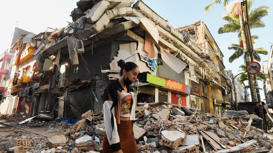 Colombia to declare economic emergency as quake toll tops 180 