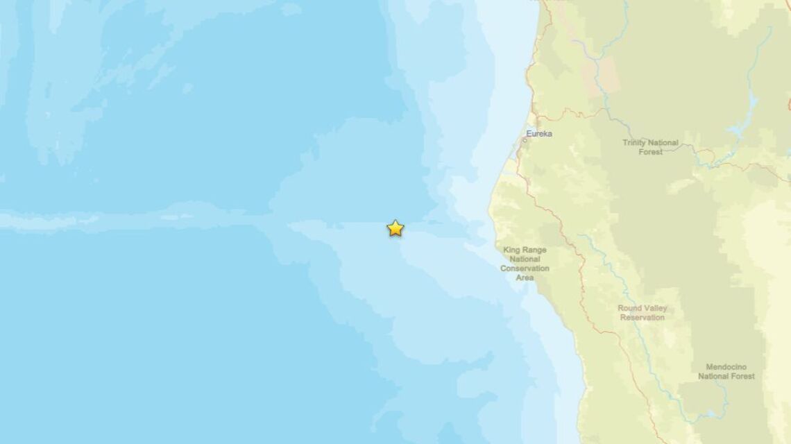 Update: June 3 - 4.0 magnitude earthquake recorded near Petrolia, CA 
