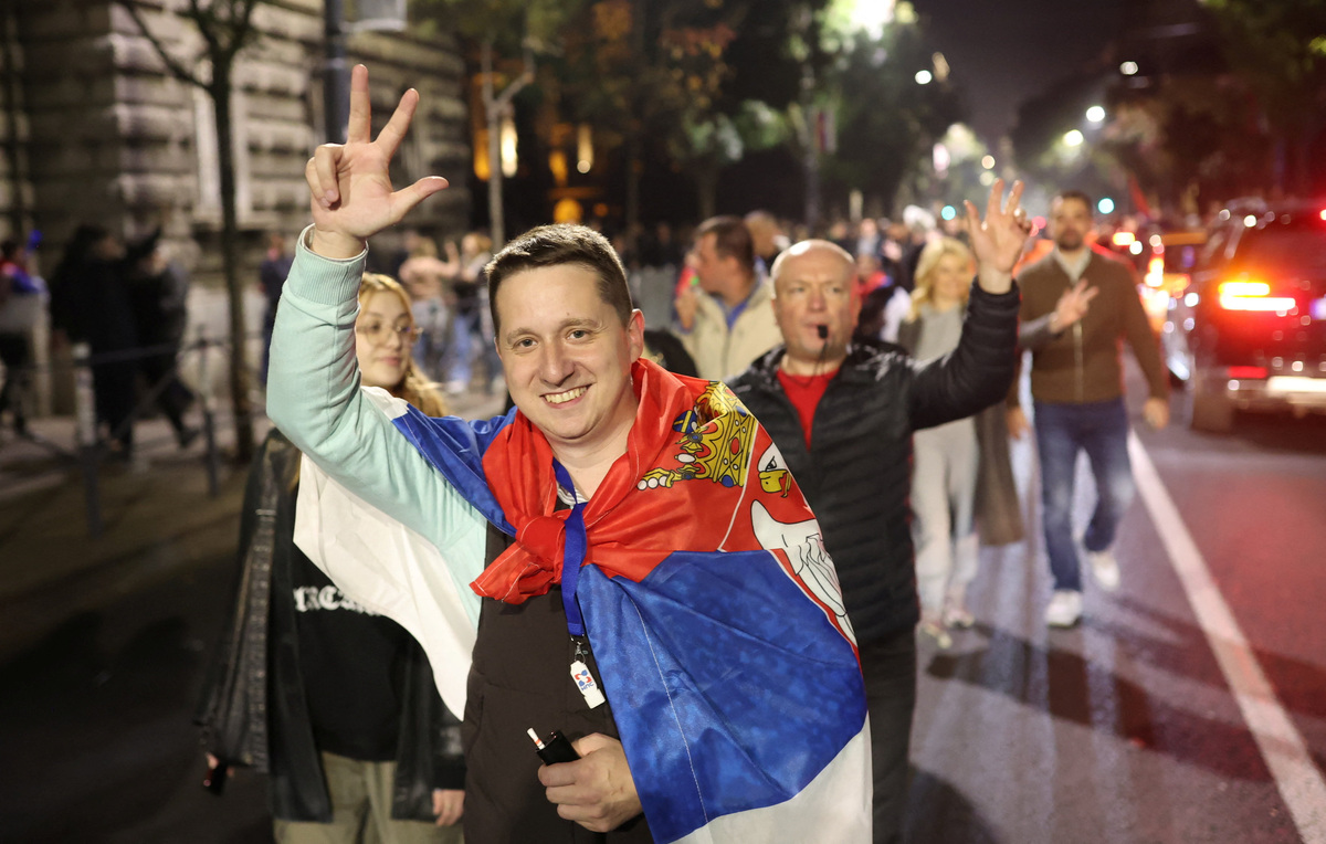 Reactions to election victory of Serbia's Student List | Sacramento Bee