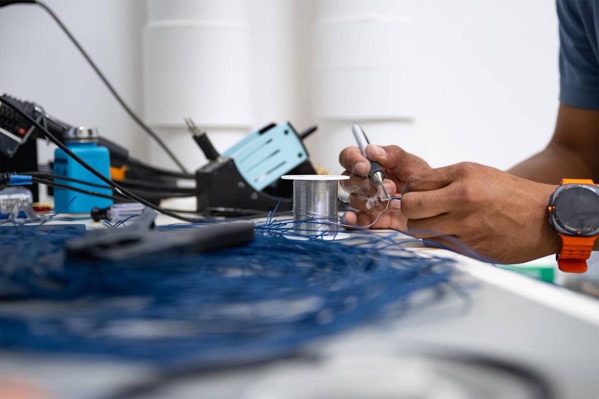  Little things matter: the team has found ways to eliminate nearly a mile of copper from the wiring harness.