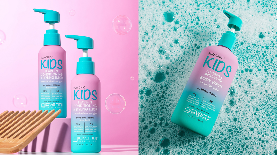 Hate Brushing Your Child's Hair? This Kid-Friendly Bath Bundle Makes it More Manageable 