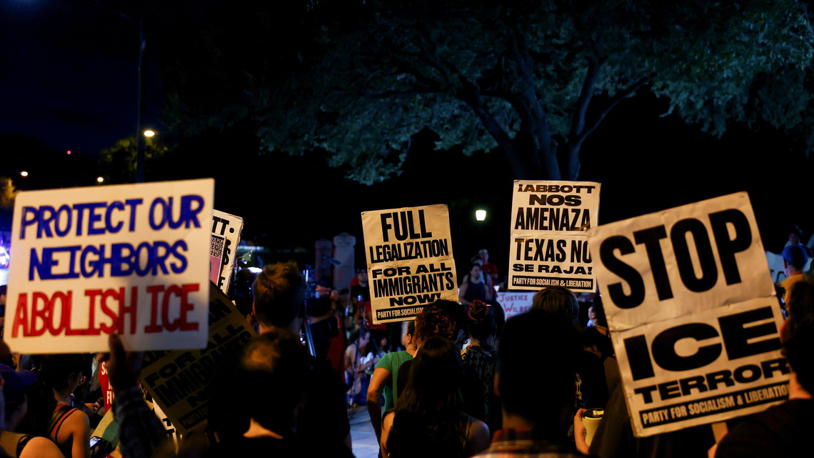 Man shot by ICE agents in Texas says he is in detention with bullet in back