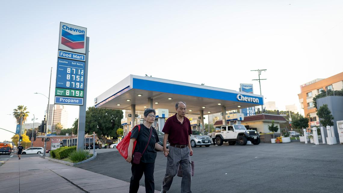 $8.71 a gallon? Welcome to LA's most infamous gas station