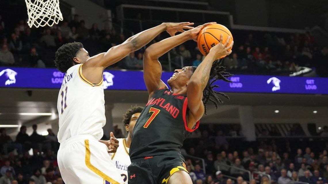Northwestern explodes behind the arc, takes down Maryland 