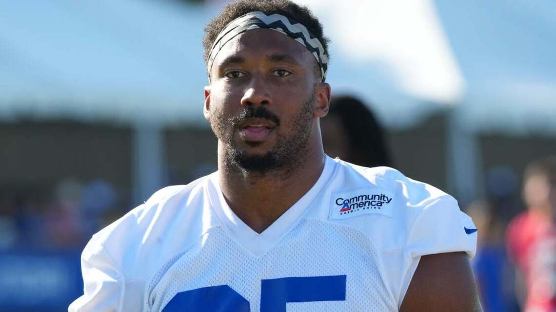 Myles Garrett says he won't influence Aaron Donald's decision 