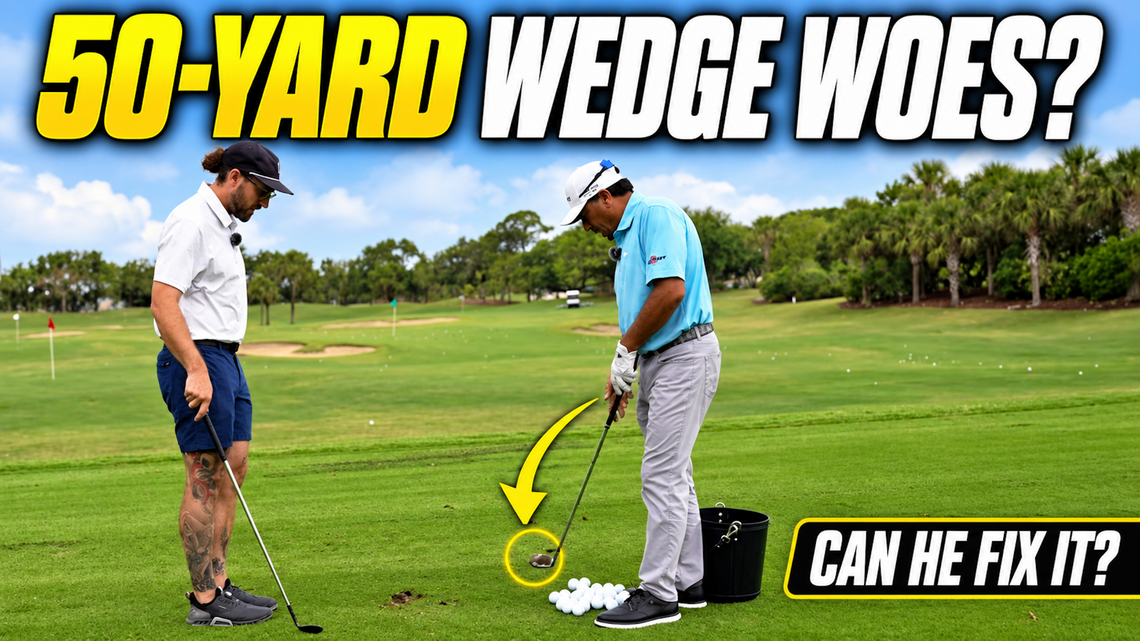 Top Golf Coach Tries to Cure Miserable 50-Yard Wedge Shots. Can He Succeed? 