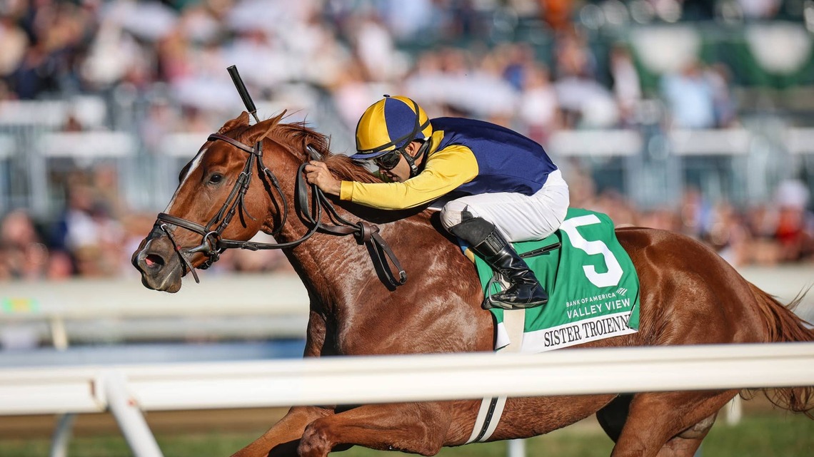 Sister Troienne Caps Stakes Double For Luis Saez In Valley View 