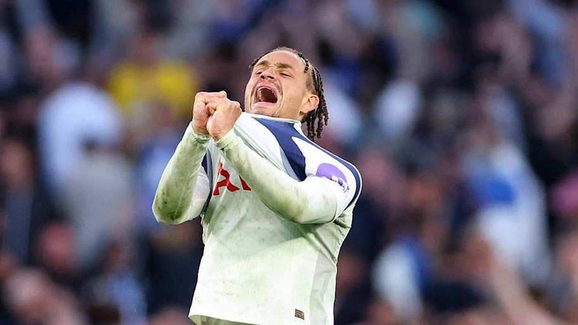  Tottenham threw away what looked like a surefire win. | Catherine Ivill/AMA/Getty Images 