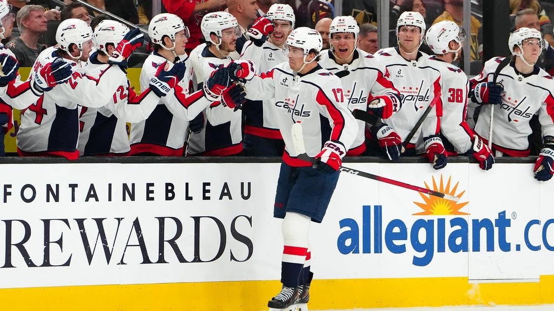 NHL roundup: Caps storm back, hand Knights shootout loss 