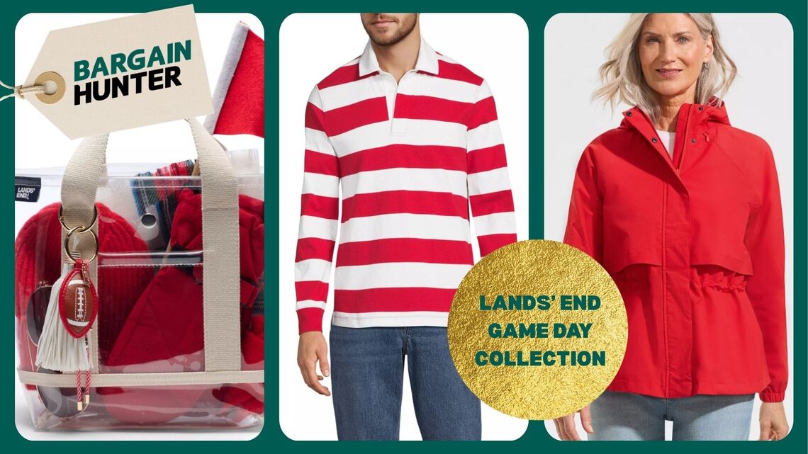 Lands' End Just Rolled Out Its Game Day Collection-And You Can Get 40% Off With Code! 