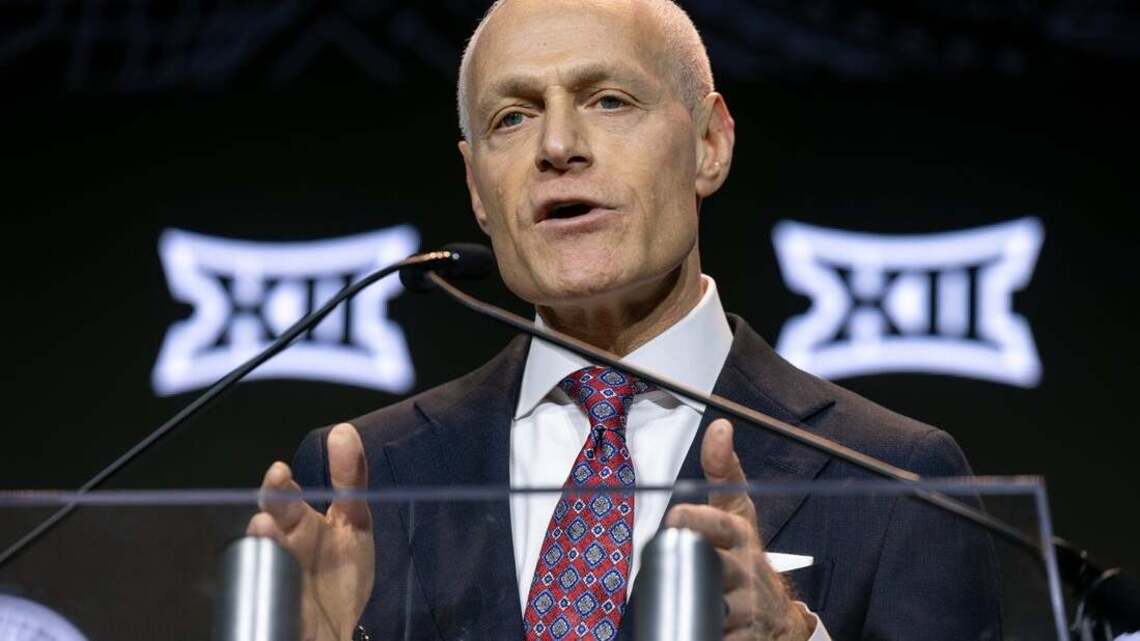 Big 12 commissioner Brett Yormark leaving on Jan. 31 