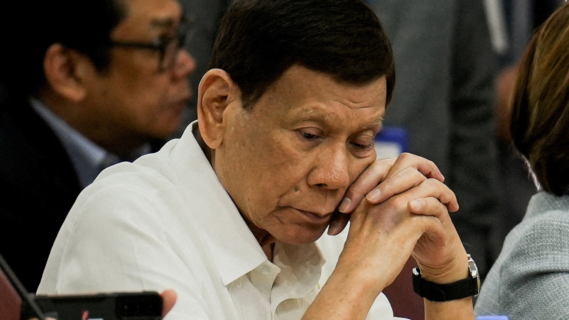Former Philippines leader Duterte appears before ICC judges for first time 