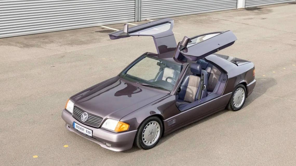 This One-Off '80s Mercedes Gullwing Looks Like a Fever Dream Made Real 