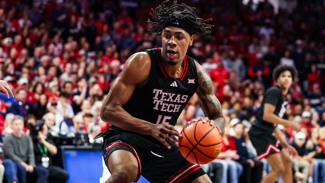 Top 25 roundup: JT Toppin leads No. 16 Texas Tech past No. 1 Arizona 