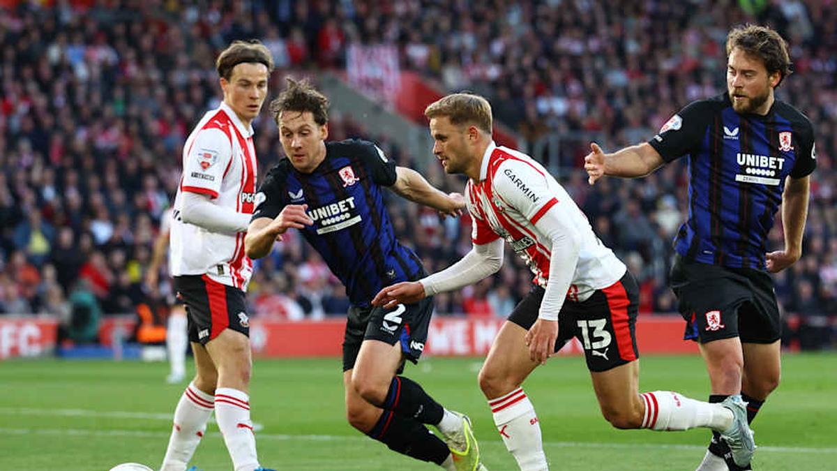  Southampton met Middlesbrough in the playoff semifinal. | Matt Watson/Southampton FC/Getty Images 