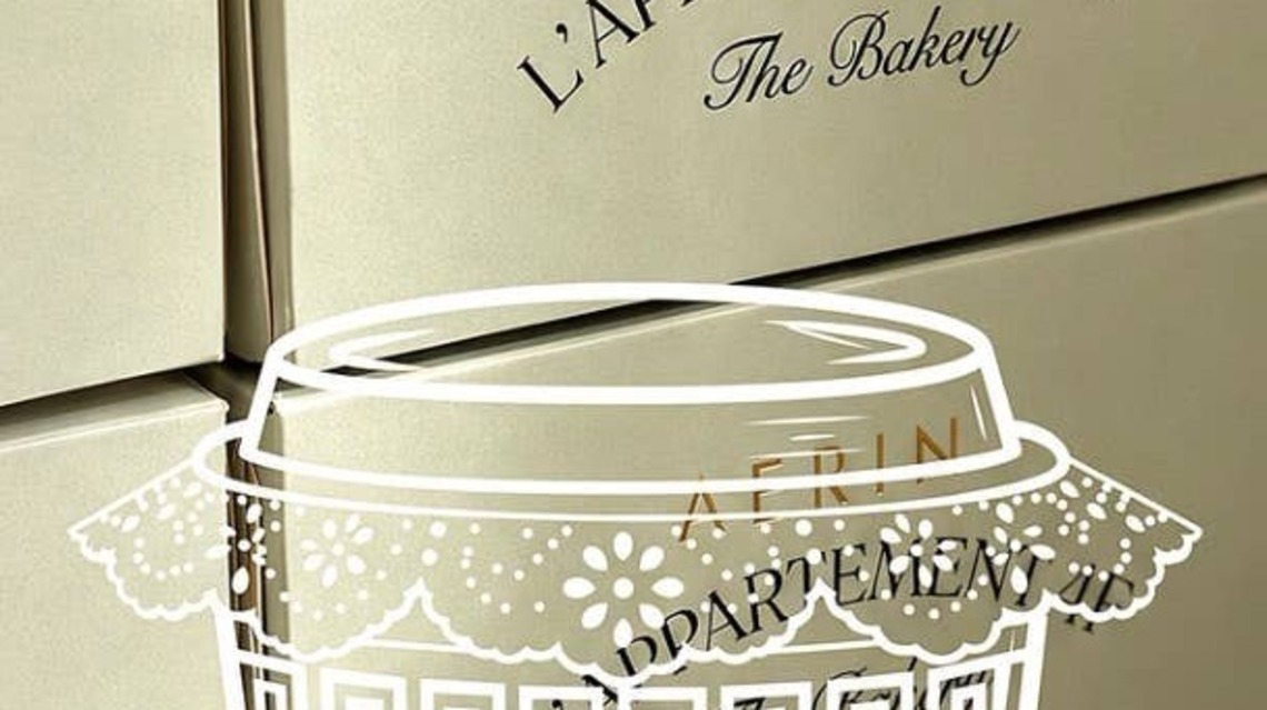 Aerin × L'Appartement 4F Pop-up for Amber Musk Pistache 